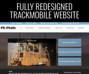 Redesigned Trackmobile Website
