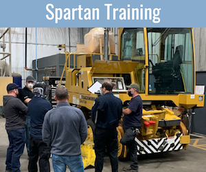 Trackmobile Spartan Training